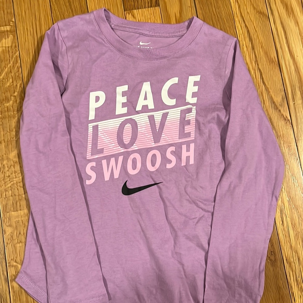 Lilac Purple Nike Shirt Girls 6x